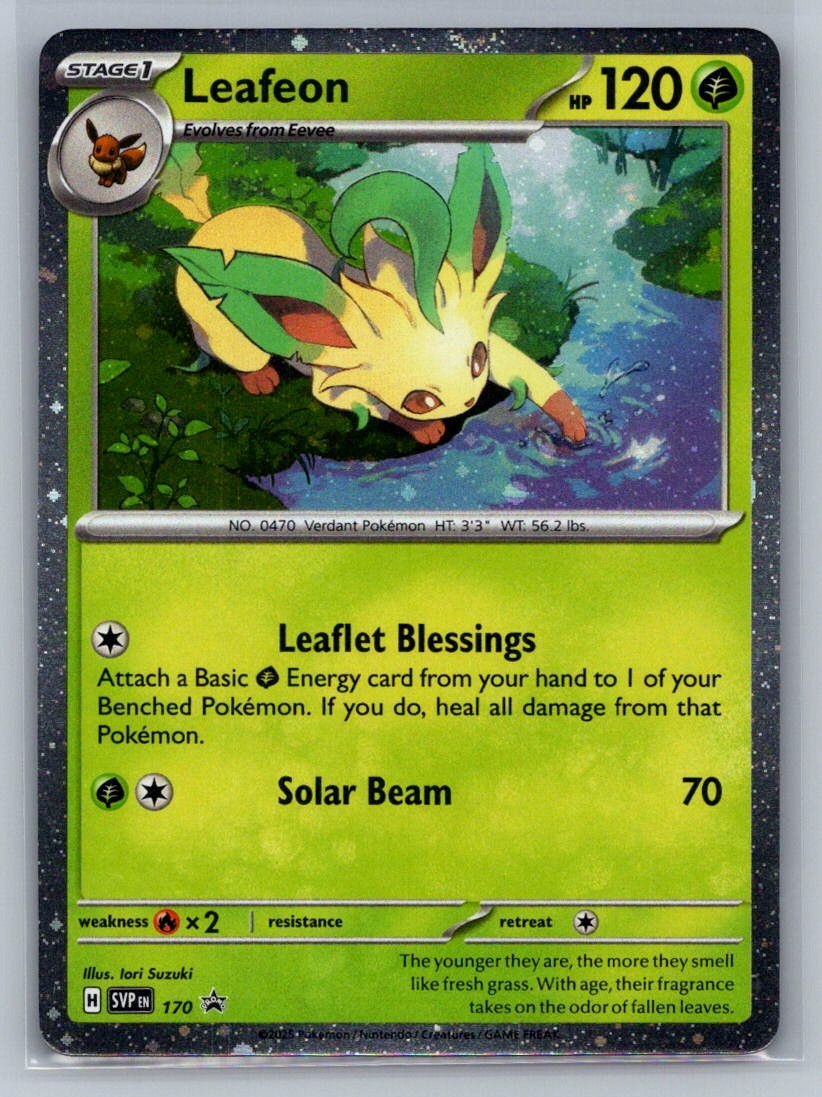 Leafeon - (Cosmos Holo) Holo Promo 170 SV: Scarlet & Violet Promo Cards NM