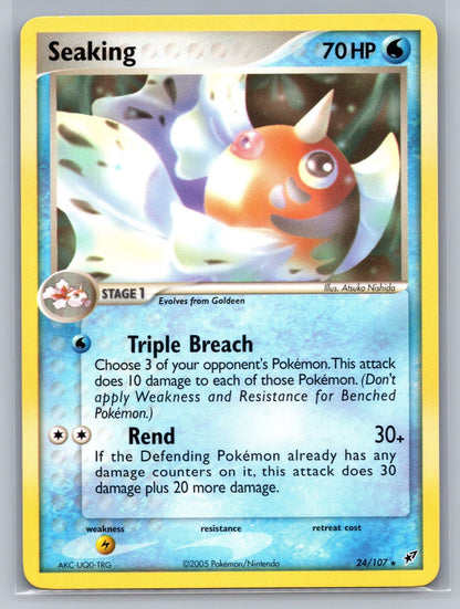 Seaking Rare 24/107 Deoxys NM