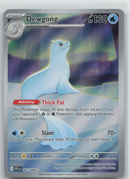 Dewgong - Holo Illustration Rare 097/094 ME02: Phantasmal Flames NM