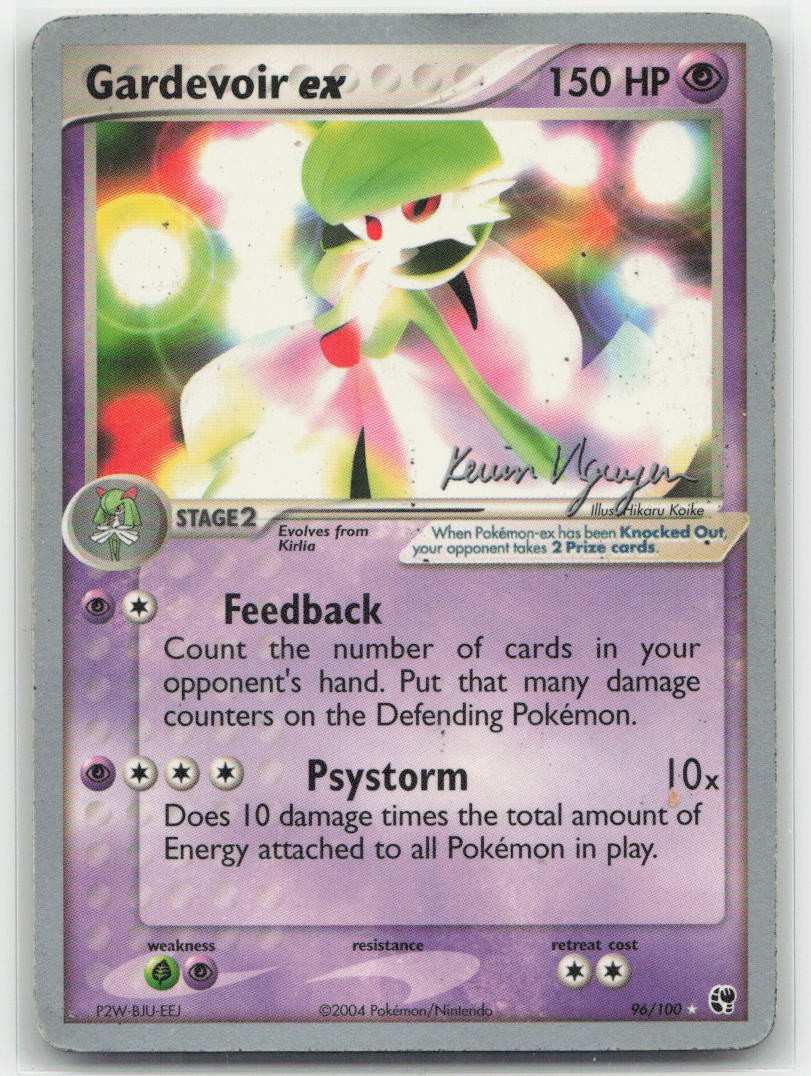 Gardevoir ex - 2004 (Kevin Nguyen) Ultra Rare 96/100 World Championship Decks MP