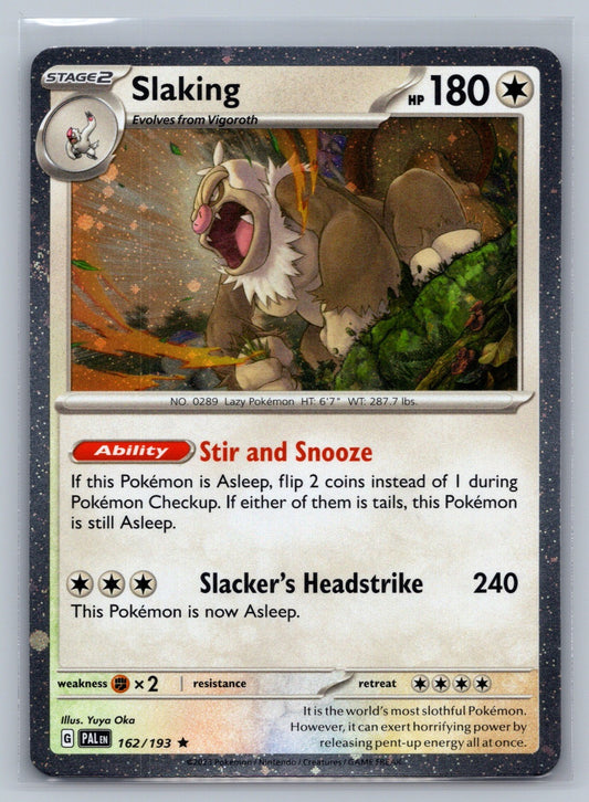 Slaking (Cosmos Holo) Holo Rare 162/193 Miscellaneous Cards & Products NM