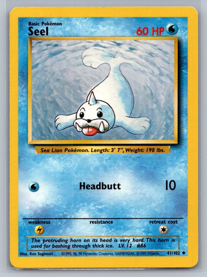 Seel Uncommon 041/102 Base Set LP