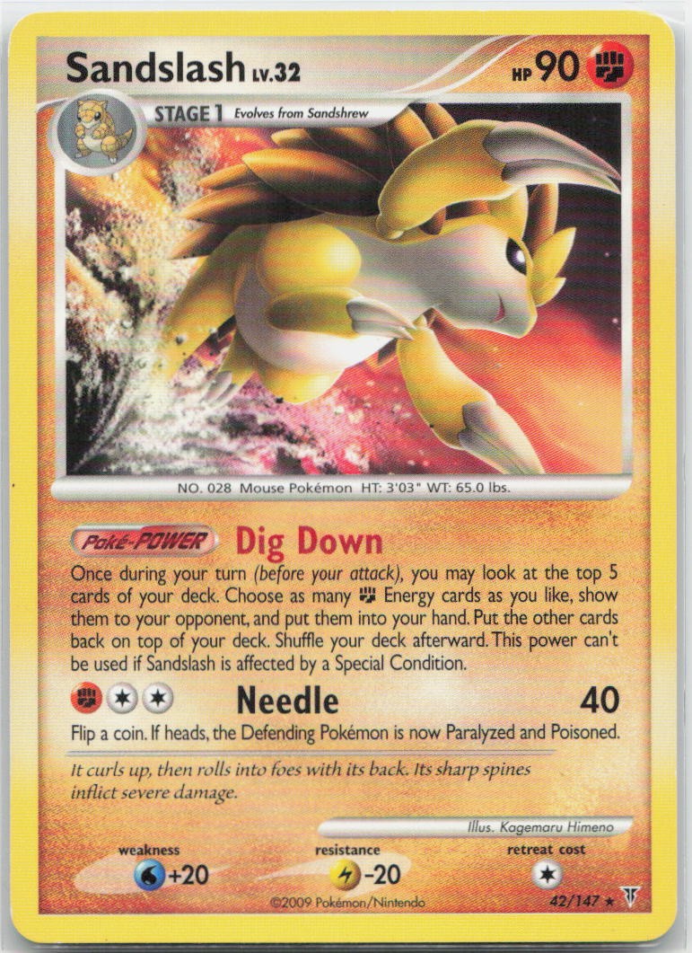 Sandslash Normal Rare 42 Supreme Victors LP
