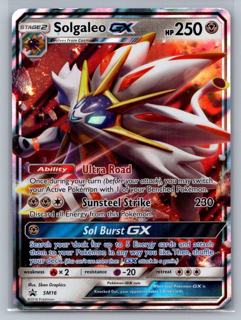 Solgaleo GX - Holo Promo SM16 SM Promos LP
