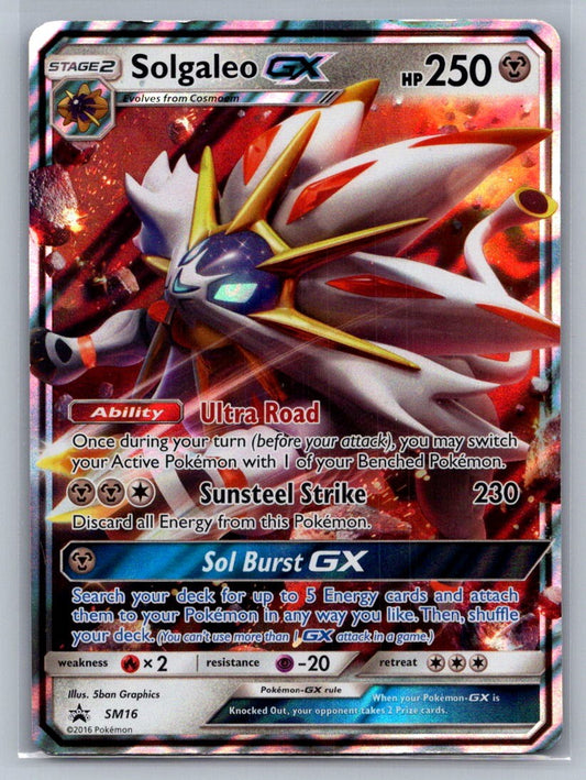 Solgaleo GX - Holo Promo SM16 SM Promos LP