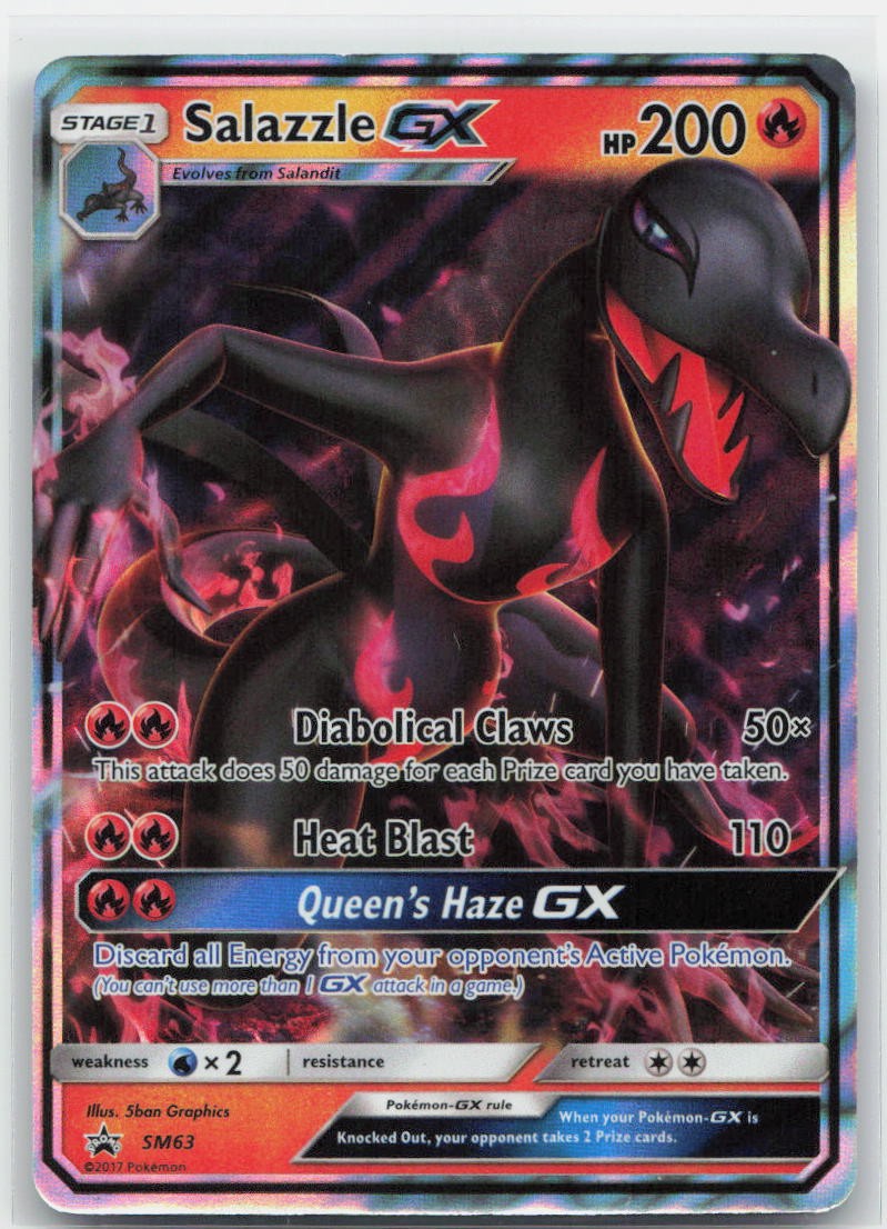 Salazzle GX - Holo Promo SM63 SM Promos NM