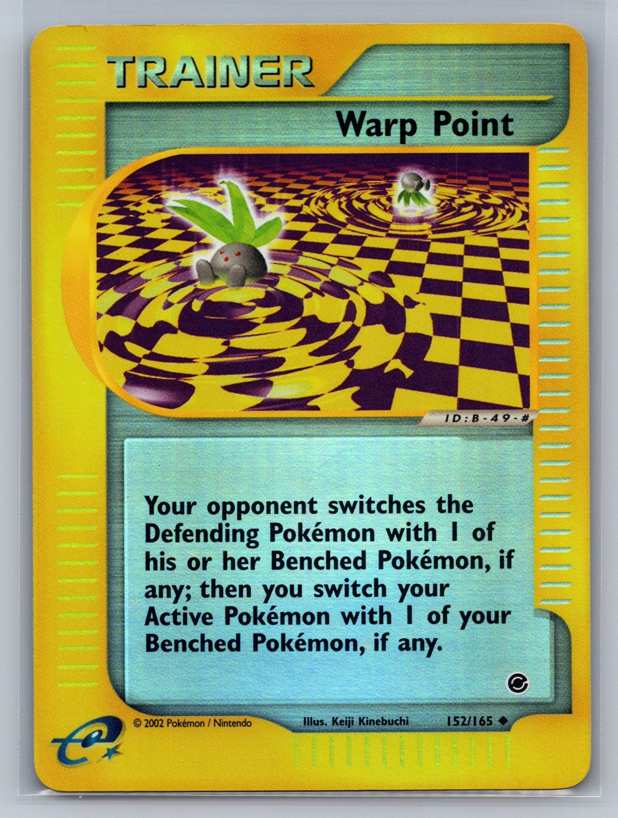 Warp Point Reverse Holo Uncommon 152/165 Expedition LP