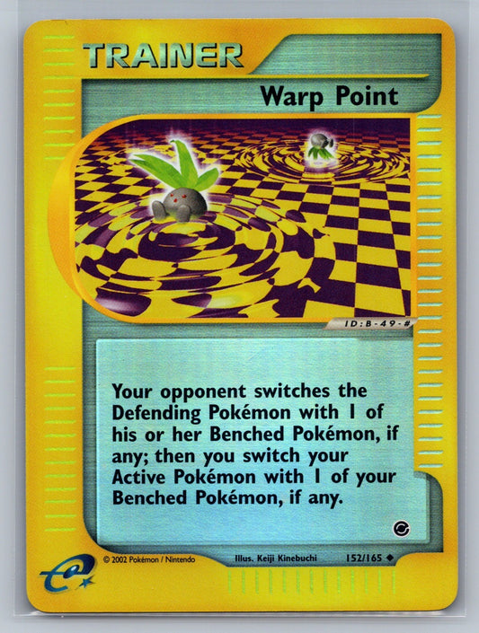 Warp Point Reverse Holo Uncommon 152/165 Expedition LP