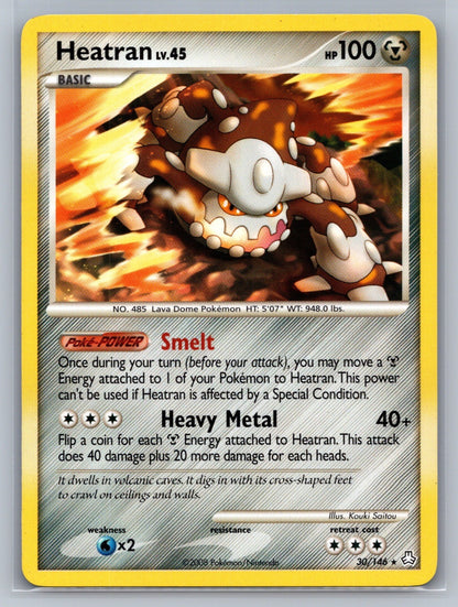 Heatran (30) Rare 30/146 Legends Awakened NM