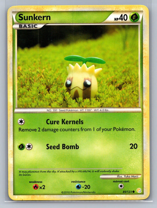Sunkern Common 85/123 HeartGold SoulSilver NM