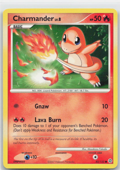 Charmander Normal Common 82/132 Secret Wonders LP