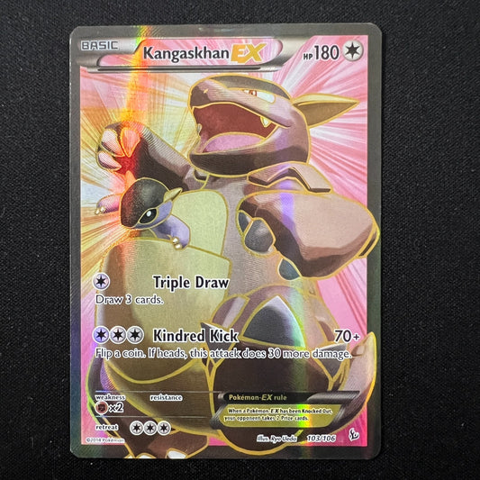 Pokemon Card - Kangaskhan Ex - XY Flashfire - Full Art - 103/106 - MP