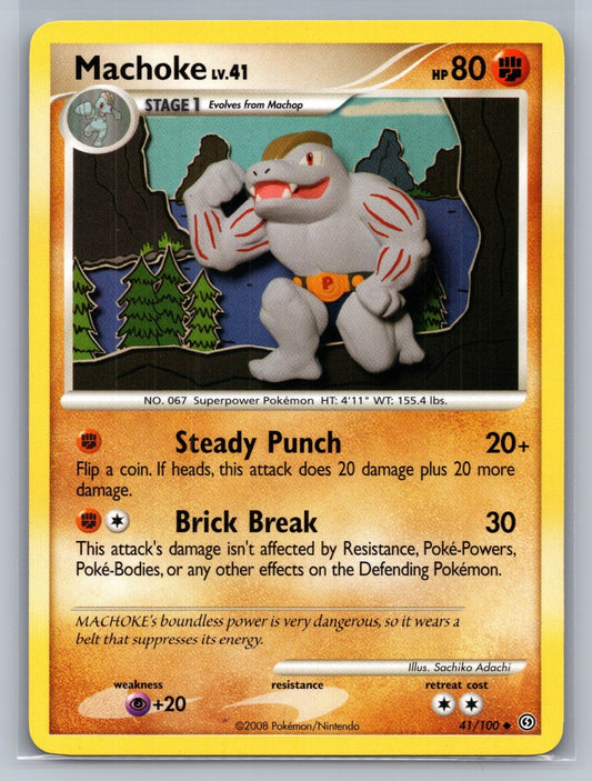 Machoke Uncommon 41/100 Stormfront LP