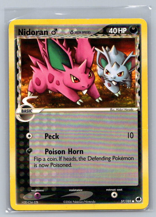 Nidoran M (Delta Species) Common 57/101 Dragon Frontiers LP