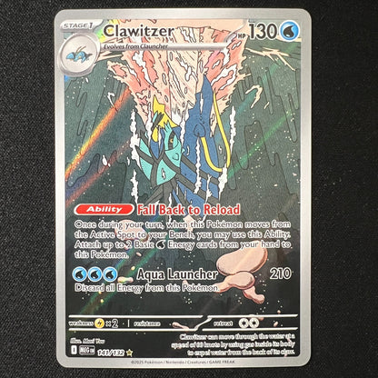 Clawitzer 141/132 – Mega Evolution ME01 Pokemon Cards TCG NM