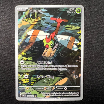 Yanma 183/182 SV10: Destined Rivals - Pokemon Card - NM
