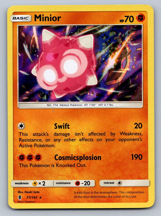 Minior 77/145 Fighting SM - Guardians Rising LP