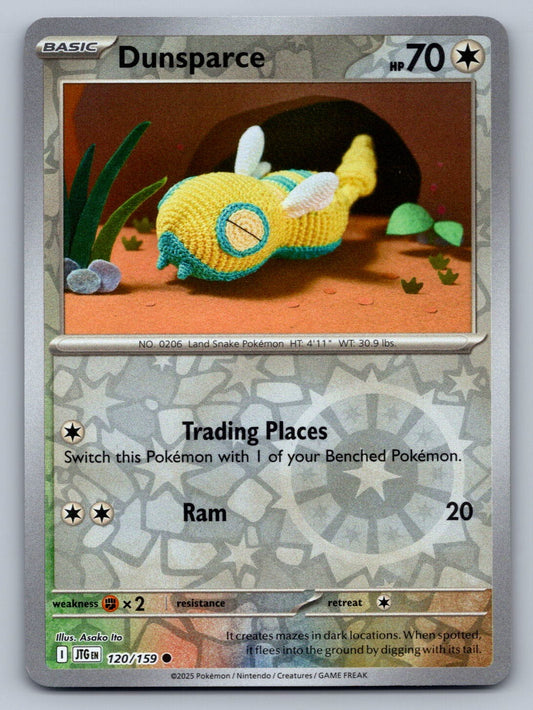 Dunsparce Reverse Holo Common 120/159 SV09: Journey Together NM