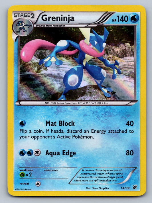 Greninja 14/39 Water Holo Kalos Starter Set LP