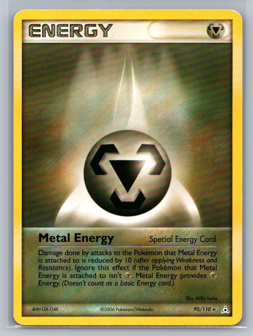 Metal Energy (Special) Reverse Holo Rare 95/110 Holon Phantoms LP
