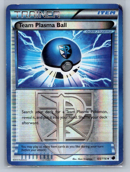 Team Plasma Ball (Team Plasma) Reverse Holo Uncommon 105/116 Plasma Freeze MP