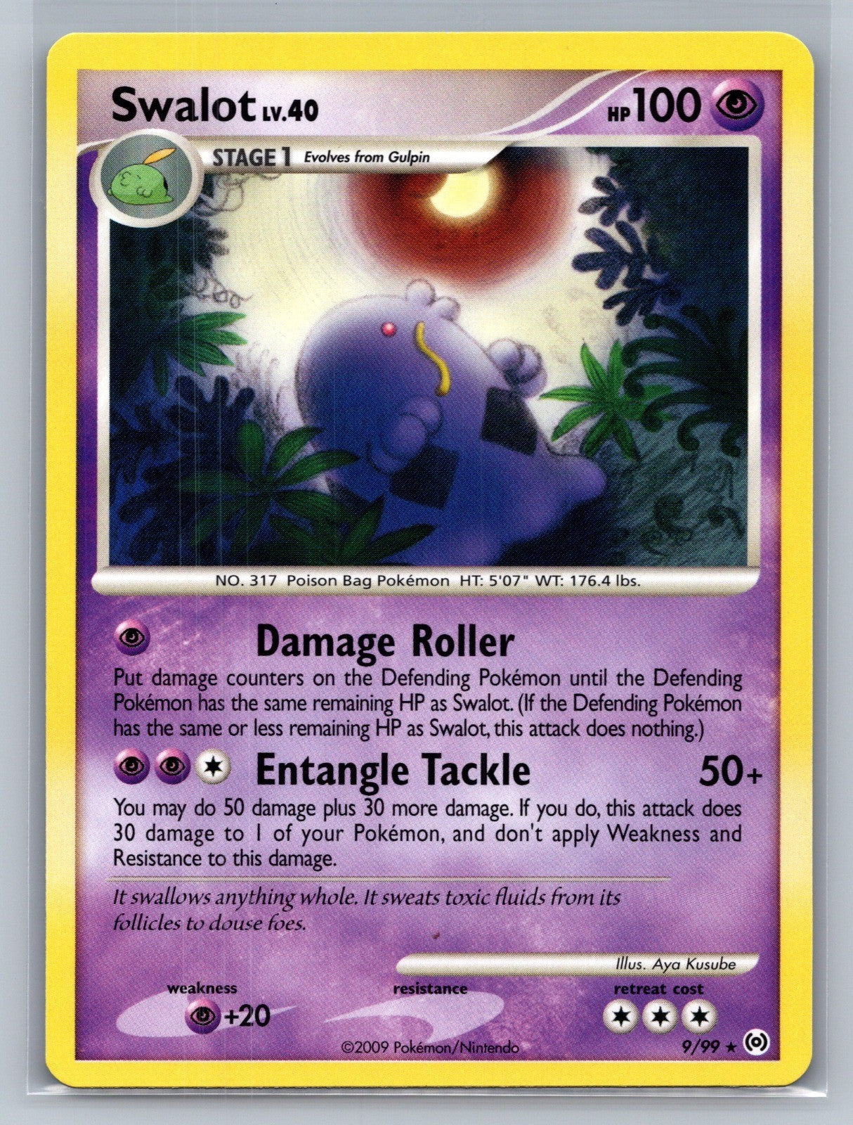 Swalot Holo Rare 9/99 Arceus NM