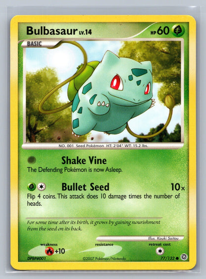Bulbasaur Common 77/132 Secret Wonders NM