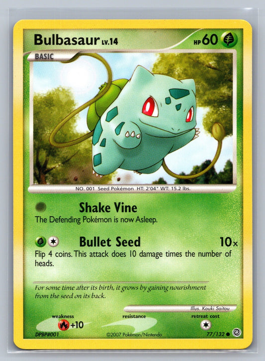 Bulbasaur Common 77/132 Secret Wonders NM