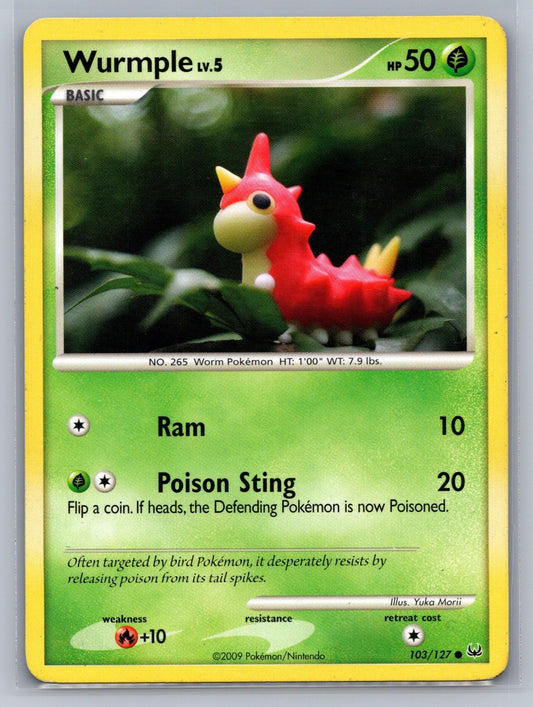 Wurmple Common 103/127 Platinum LP