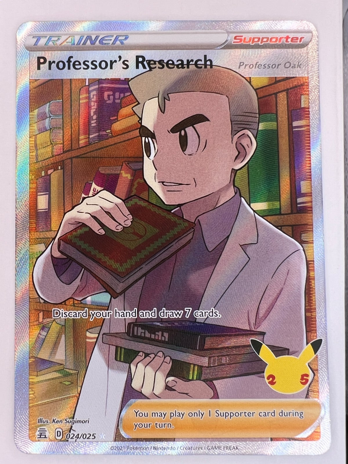 Pokemon Cards TCG Professor's Research Celebrations 024/025 Ultra Rare NM