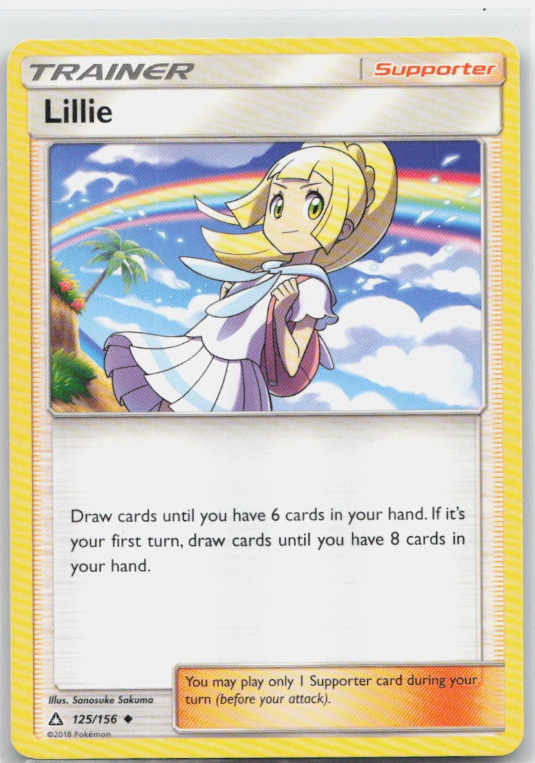 Lillie Uncommon 125/156 SM - Ultra Prism NM