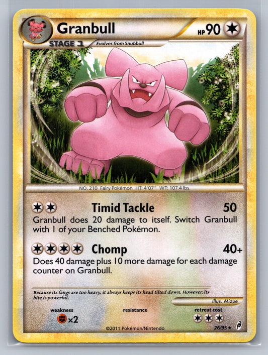 Granbull Rare 26/95 Call of Legends LP