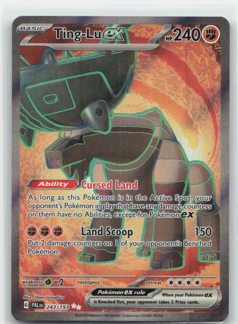 Ting-Lu ex - Holo Ultra Rare 243/193 SV02: Paldea Evolved NM
