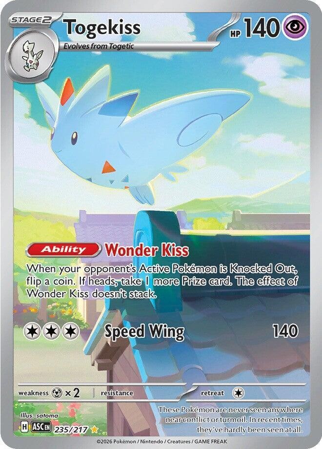 Togekiss Illustration Rare 235/217 ME: Ascended Heroes NM