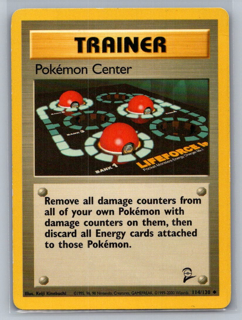 Pokemon Center Uncommon 114/130 Base Set 2 LP