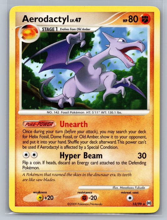 Aerodactyl Rare 13/99 Arceus NM