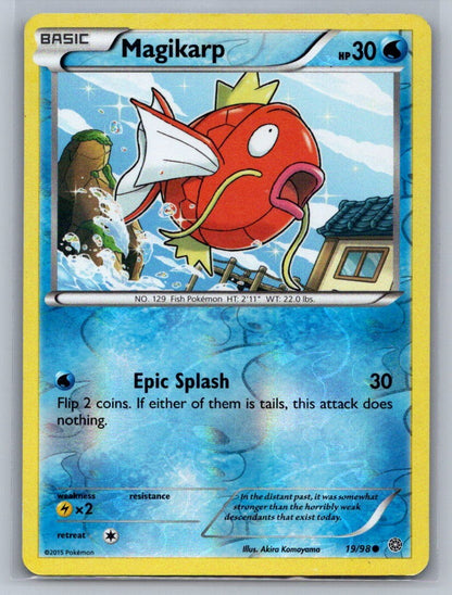 Magikarp Reverse Holo Common 19/98 XY - Ancient Origins LP
