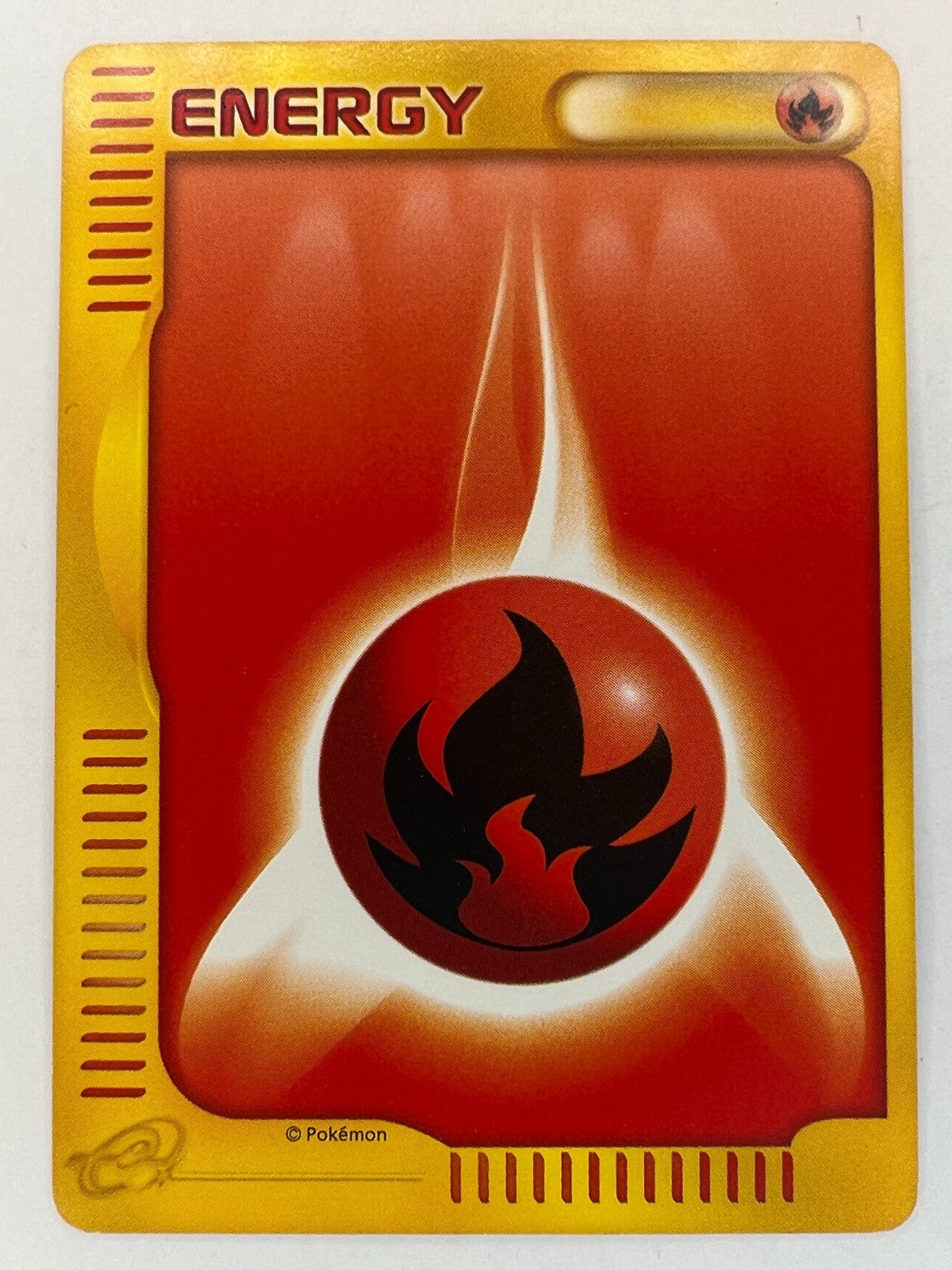 🔥 RARE – 2002 Japanese McDonald's Pokemon Fire Energy e-Minimum Pack Card