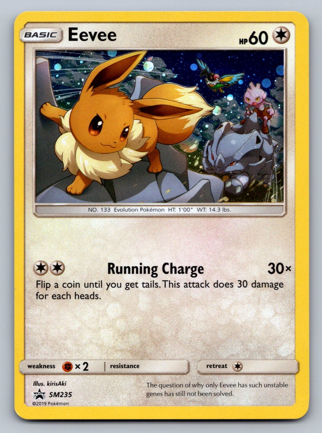 Eevee - SM235 Colorless Holo SM Promos NM