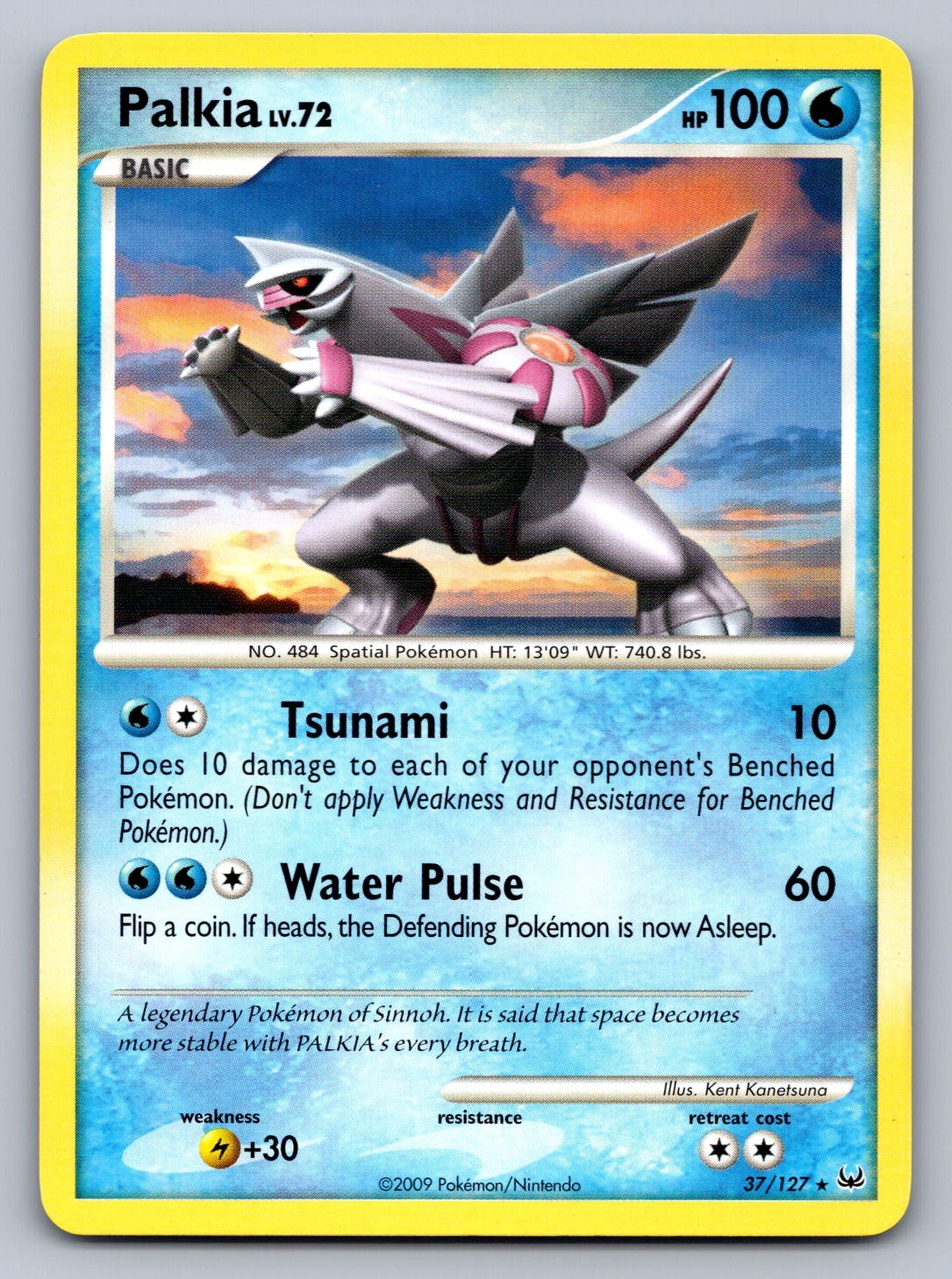 Palkia Rare 37/127 Platinum NM