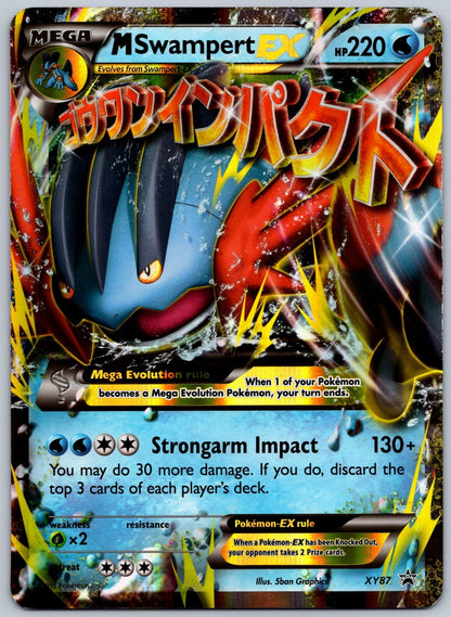 M Swampert EX - Holo Promo XY87 Jumbo Cards LP