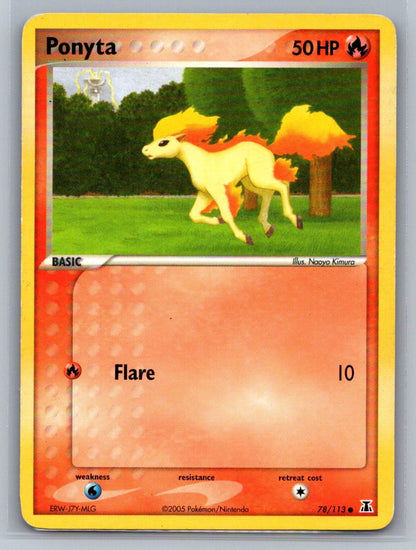 Ponyta Common 78/113 Delta Species LP