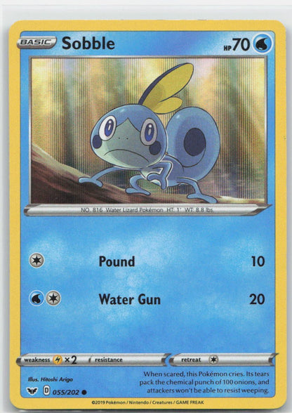 Sobble - (Premium Collection) Holo Promo 055/202 NM