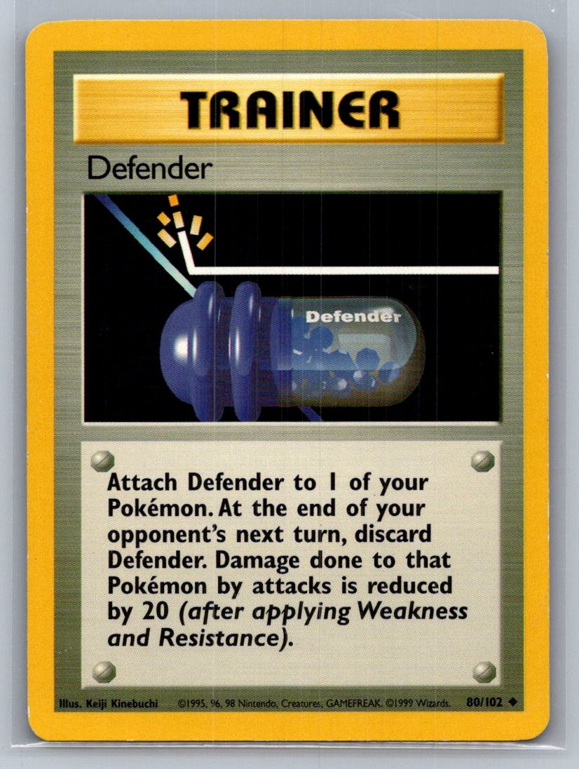 Defender Uncommon 080/102 Base Set LP