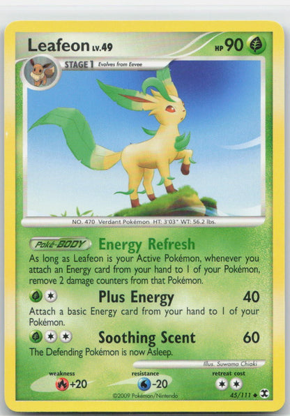 Leafeon Normal Uncommon 45/111 Rising Rivals LP