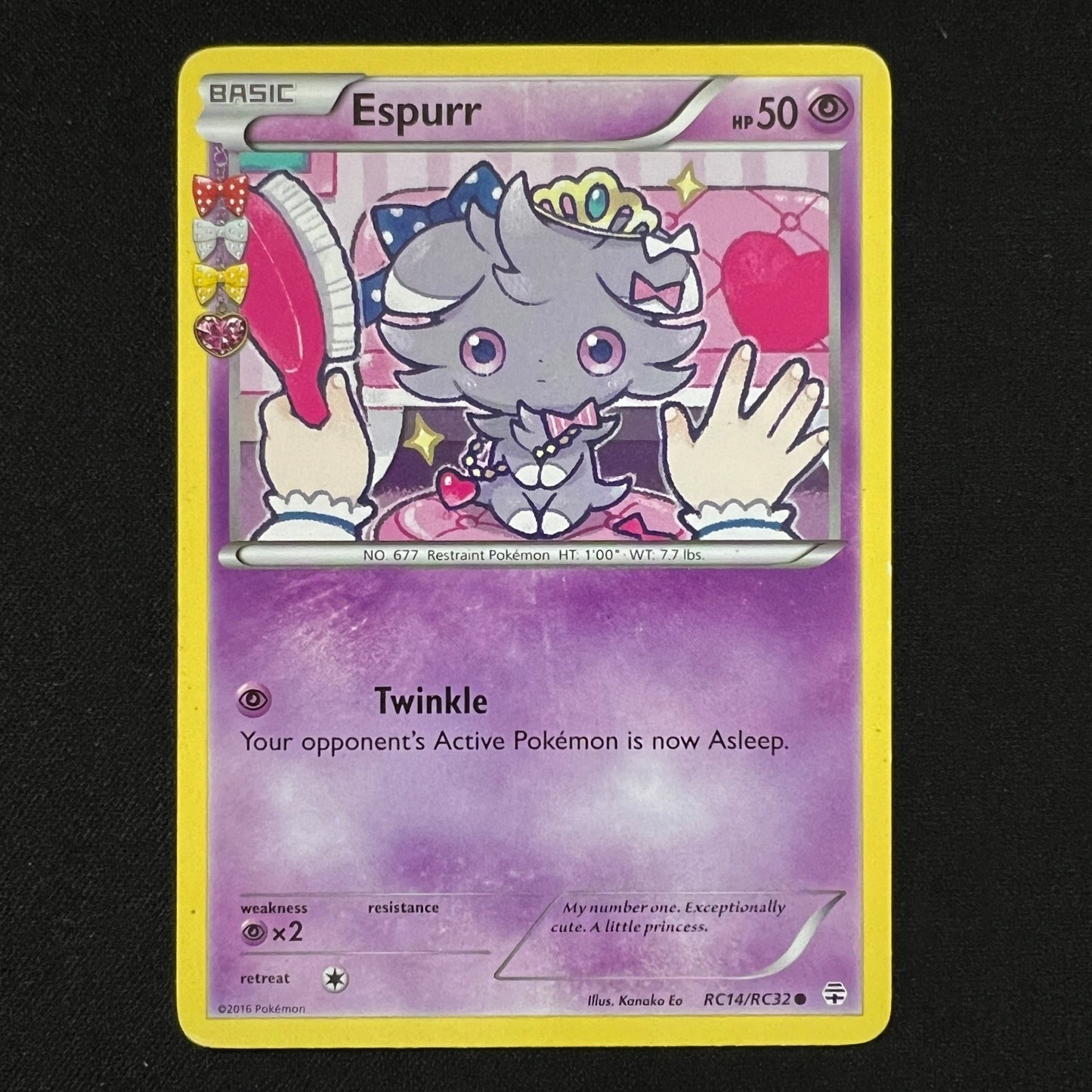 Espurr Regular Common RC14/RC32 Generations: Radiant Collection LP