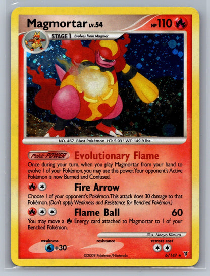 Magmortar Holo Holo Rare 6 Supreme Victors NM
