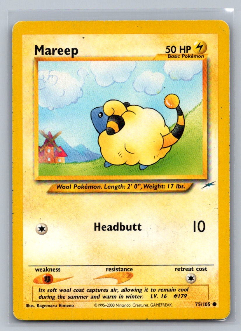 Mareep Unlimited Common 075/105 Neo Destiny LP