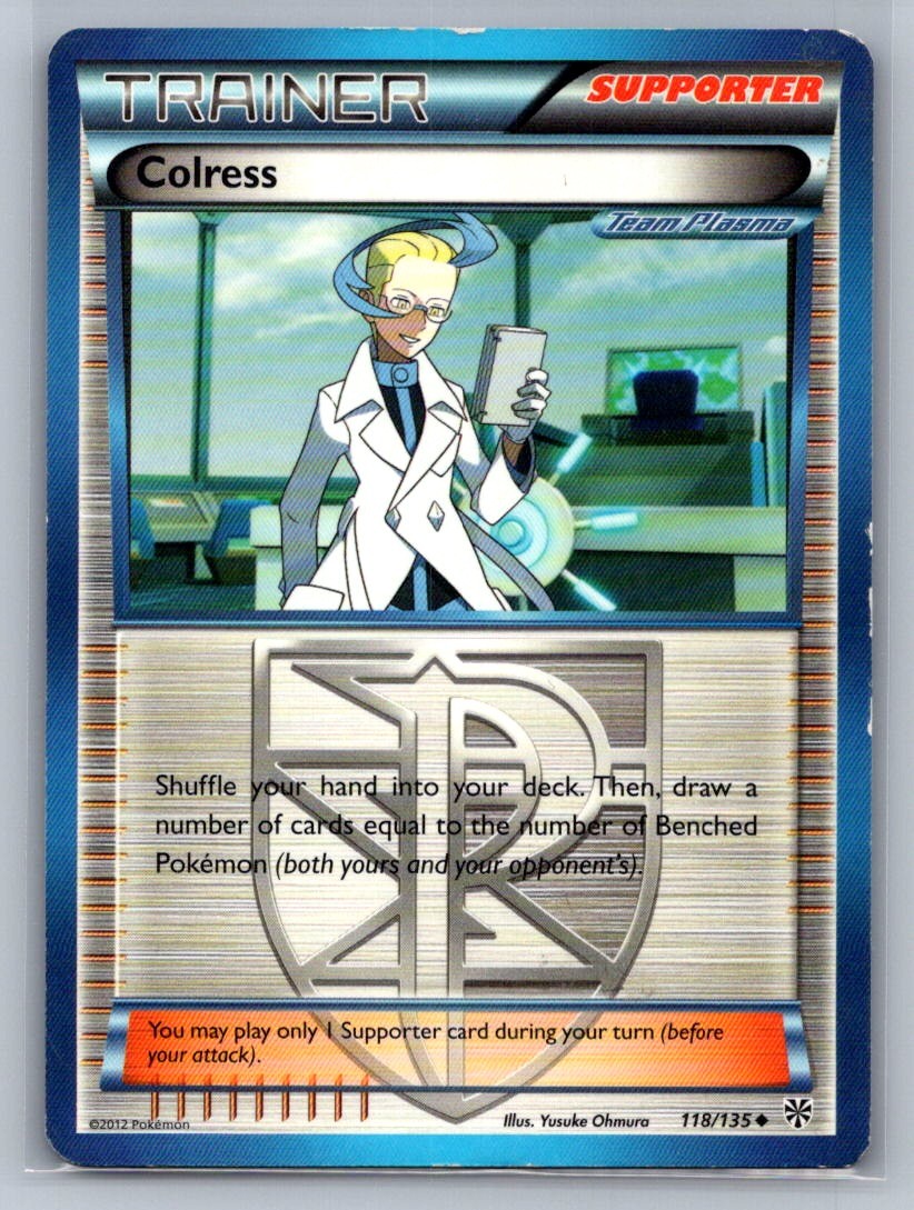 Colress (Team Plasma) Normal 118/135 Plasma Storm MP