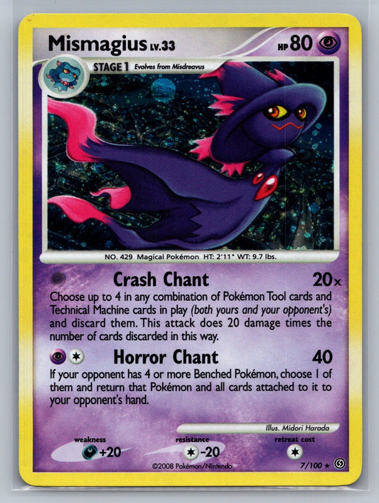 Mismagius Holo Holo Rare 7/100 Stormfront LP